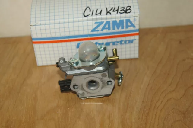 Genuine Zama Carburetor C1U-K43B  C1U-K43  * New *