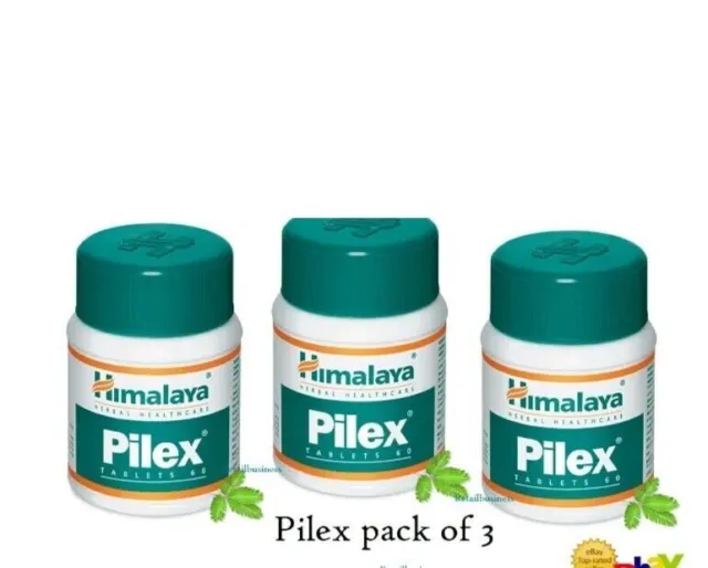 3 x Himalaya Pilex Per Pile 180 Compresse Exp 2026 Confezione Da 3