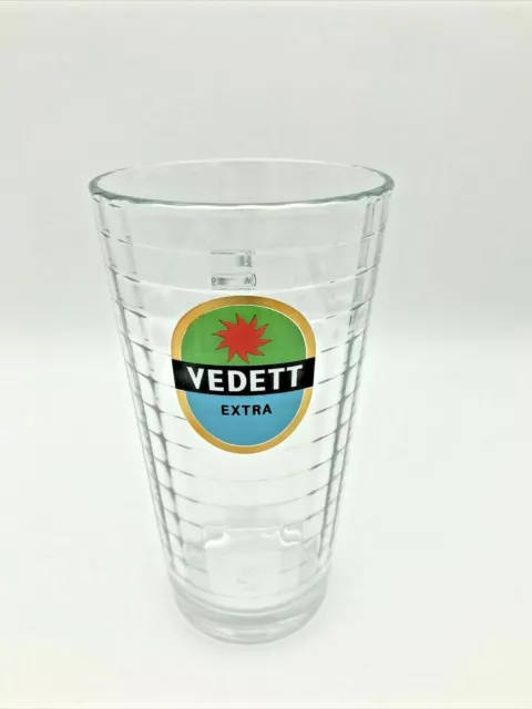 Vedett Extra 33cl Belgian Beer Glass Unbreakable Brand New 2