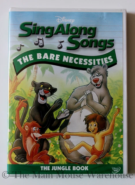 DISNEY KARAOKE SING Along Songs DVD Jungle Book Aristocats Mickey Mouse ...