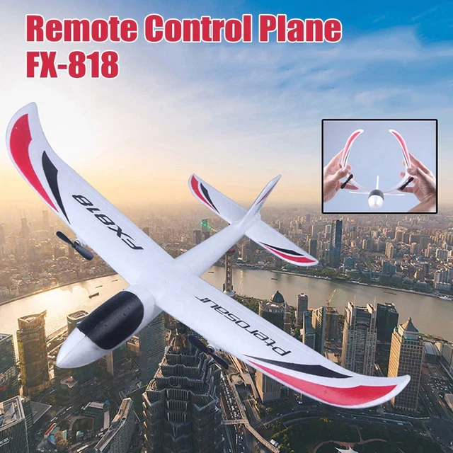 Vitesse élevée FX818 Jouet d'avion RC Planeur Télécommande Avion Mousse EPP