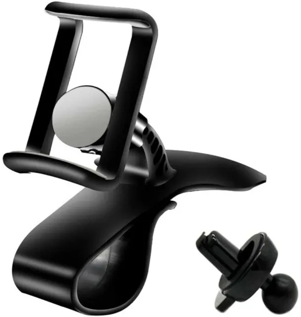 Universal Cell Phone GPS Car Dashboard Mount Holder Stand HUD Ven Clip on Cradle
