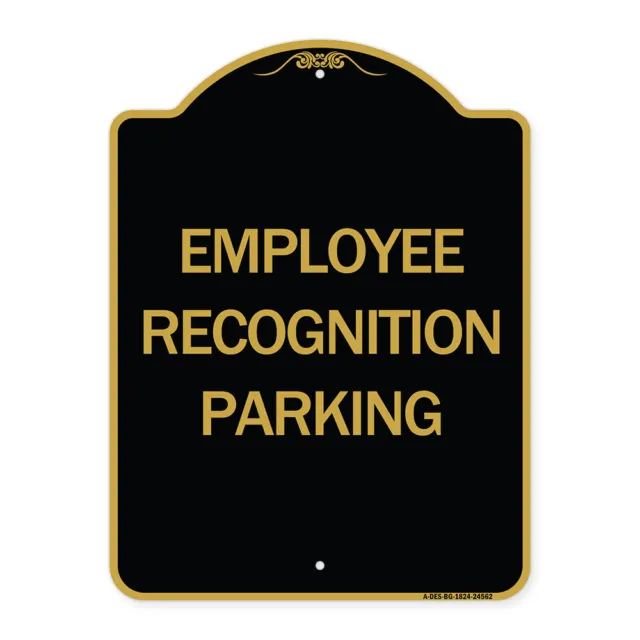 Designer Series - Employee Recognition Parking Heavy Gauge Aluminum