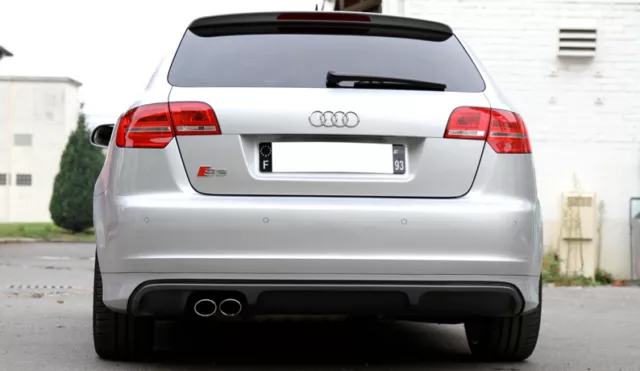 Audi A3 8P Sportback S3 Look Rear Bumper Spoiler / Valance / Diffuser (2005-08) 2