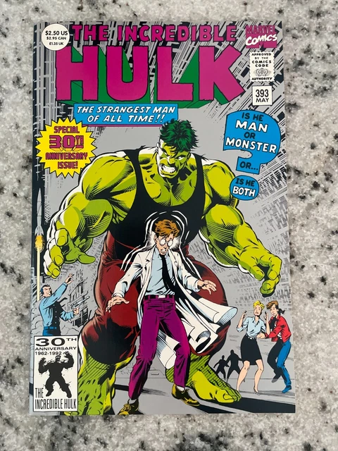The Incredible Hulk # 393 NM 2nd Print Marvel Comic Book Avengers Thor 4 J881