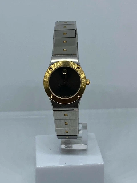 Orologio Movado Museum Donna Swiss Made Acciaio E Oro 87-A1-836K Nuovo! -20% Off
