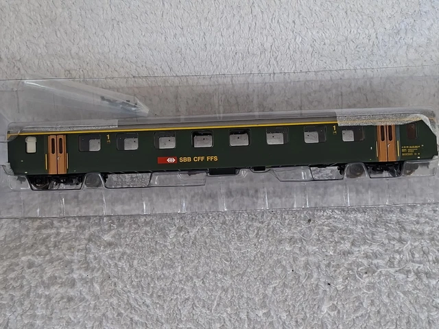 LILIPUT HO GAUGE L334971 SBB CFF FFS 1st Class Passenger Coach Typ EWI ...