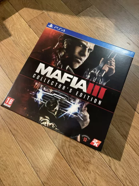 NEUF NEW mafia 3 playstation 4 PS4 PS5 FR collector artbook soundtrack vinyles