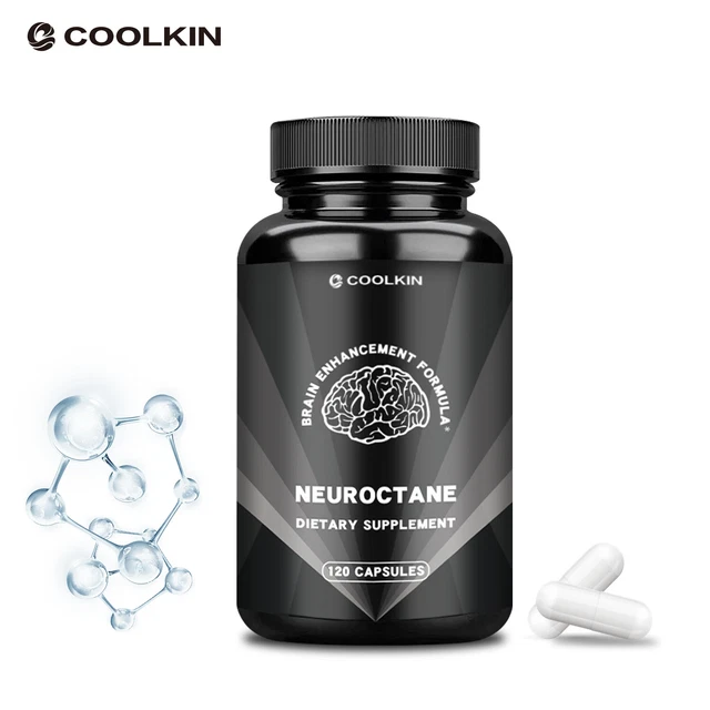 Complément Nootropique Neuroctane Coolkin – 120 Gélules Pour Concentration Et Clarté Mentale