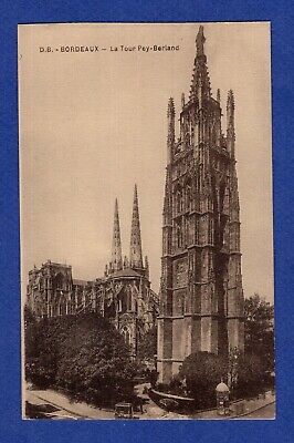 Fc * CPA/postcard: bordeaux - > la tour pey-berland