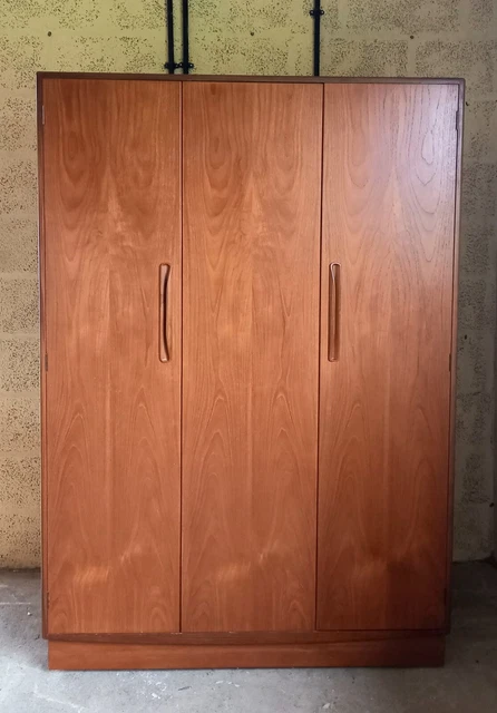 G Plan Fresco Triple Mid Century Wardrobe