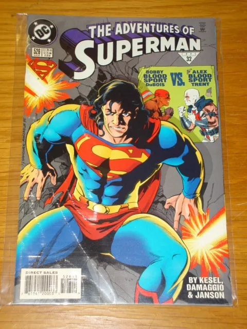 Superman #526 Vol 1 Dc Comics Near Mint Condition August 1995