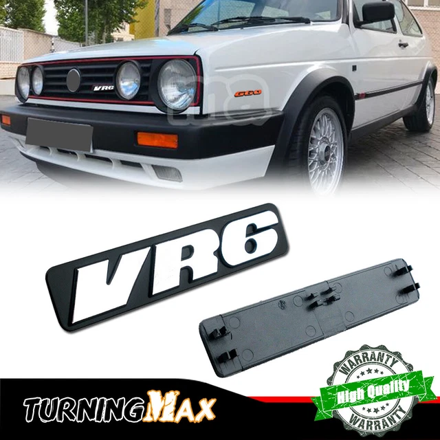 DIY Black Rear Emblem Films For VW Cars - Tiguan, Passat, Golf, Touareg & More - Custom Made Vinyl Wrap
