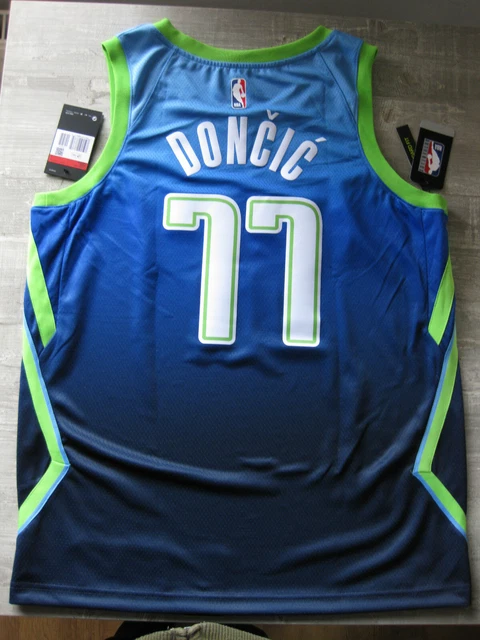 Authentic Nike Luka Doncic Dallas Mavericks Jersey Camiseta Real madrid NBA 2