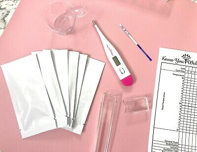 Kit de prueba de ovulación termómetro basal con prueba de HCG