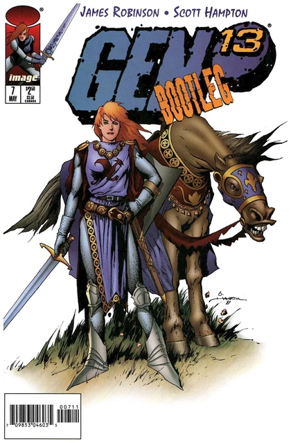 Image Comics Gen 13 Bootleg Comic Book Issue #7 (1997) High Grade