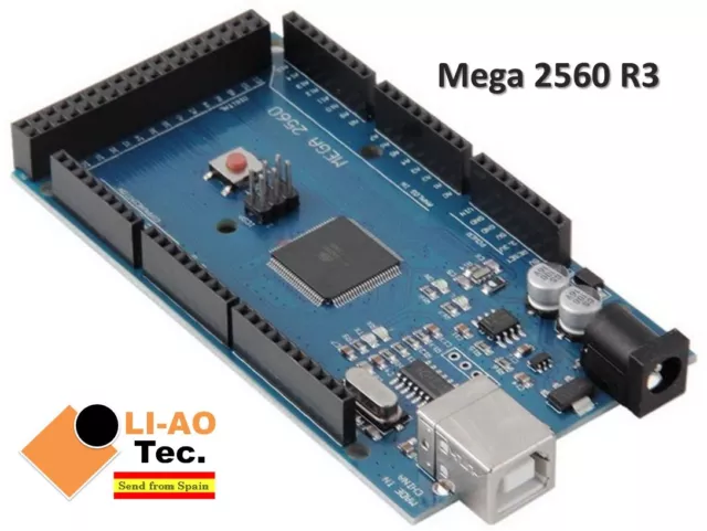 MEGA2560 MEGA 2560 R3 (ATmega2560-16AU CH340G) AVR USB Development Board