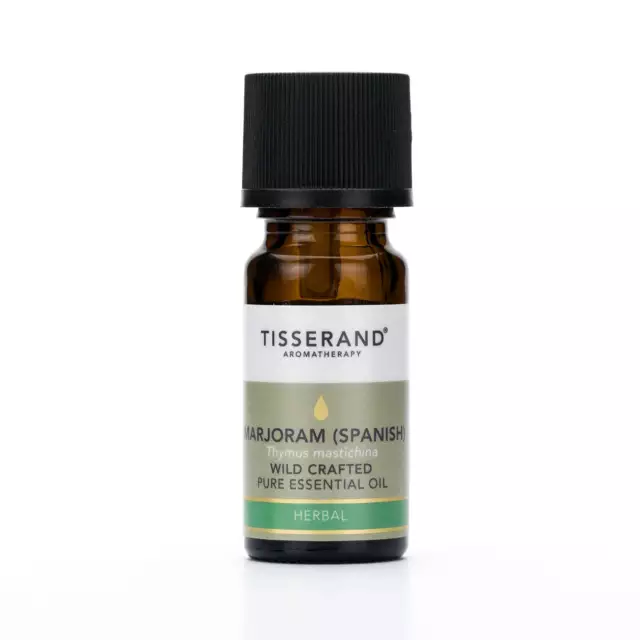 Tisserand Marjoram (Spanish) Wild Crafted Pure Essential Oil 9ml