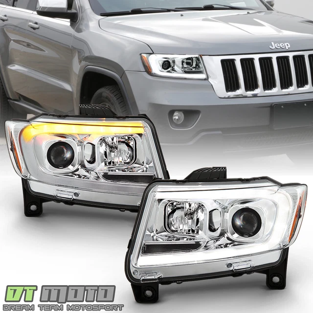 20112013 JEEP GRAND Cherokee LED Switchback Sequential DRL Projector