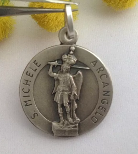 Saint-Michel Archange " Medaille En Argent Massif  925 - Nouveau