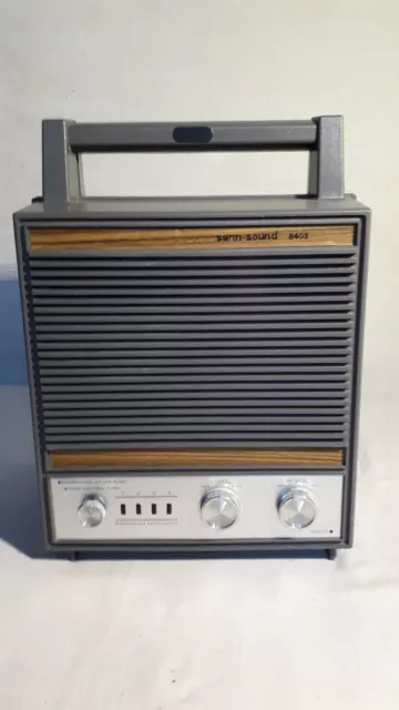 8Track Player Radio 8403 Auto Senn Sound AG Bern japan no geloso brionvega radio