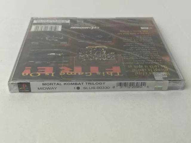 Mortal Kombat Trilogy Greatest Hits Sony Playstation 1 PS1 Brand New, Sealed 3