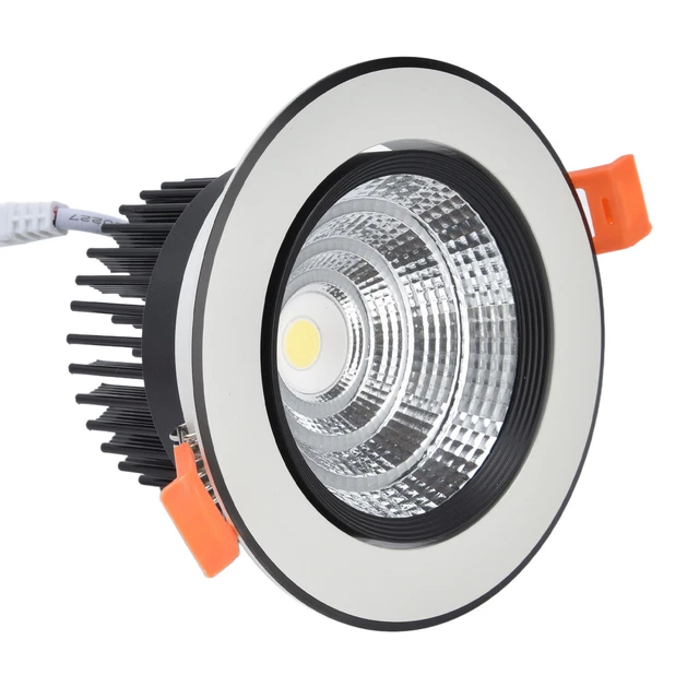 Ceiling Light 7W Power 6000K White Light Good Heat Dissipation LED Recessed