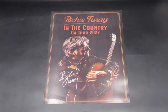 Richie Furay Signed 11x17 Poster 2022 In The Country Tour Autograph ZJ5866