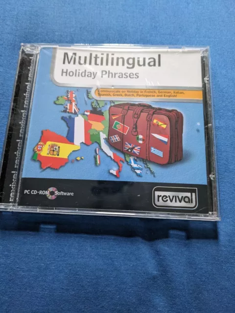 Frasi vacanza multilingue (PC Windows CD-ROM)