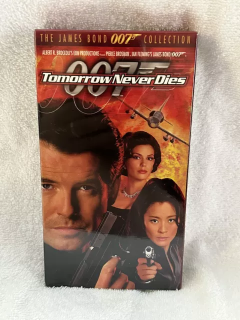 TOMORROW NEVER DIES (VHS, 1999, James Bond 007 Collection) $7.99 - PicClick