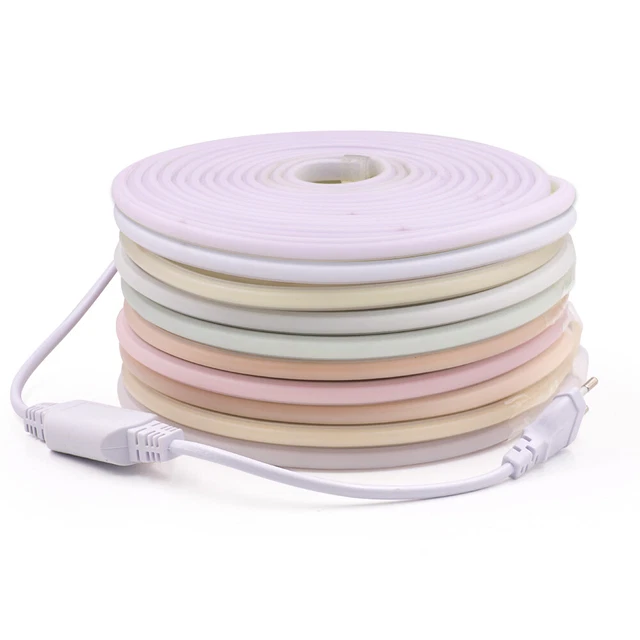 230V COB LED Streifen Wasserdicht, Dimmbar - 288 LEDs/m, Warmweiß, Für Innen & Außen