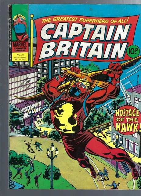 Captain Britain 31      Magazine  Series  / Marvel Comics Uk