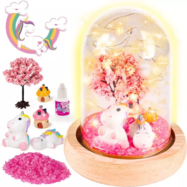 Gifts for Girls Age 5 6 7 8 9, Kids Unicorn Toys for 4-10 Year Old Girls Arts