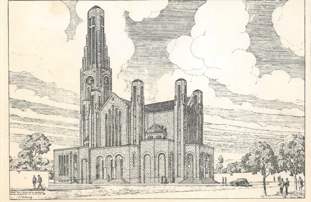Plan de l'église de BEAULIEU  (Doubs)