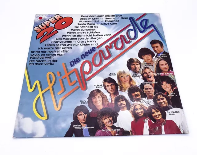 Vinyl-Schallplatte Die Neue Hitparade Super 20 1980 Vintage Retro