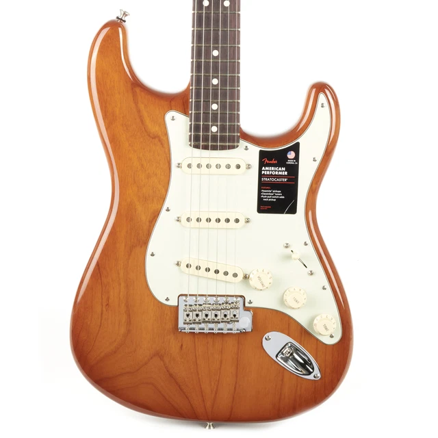 Utilisé Fender Américain Performer STRATOCASTER Palissandre - Honeyburst