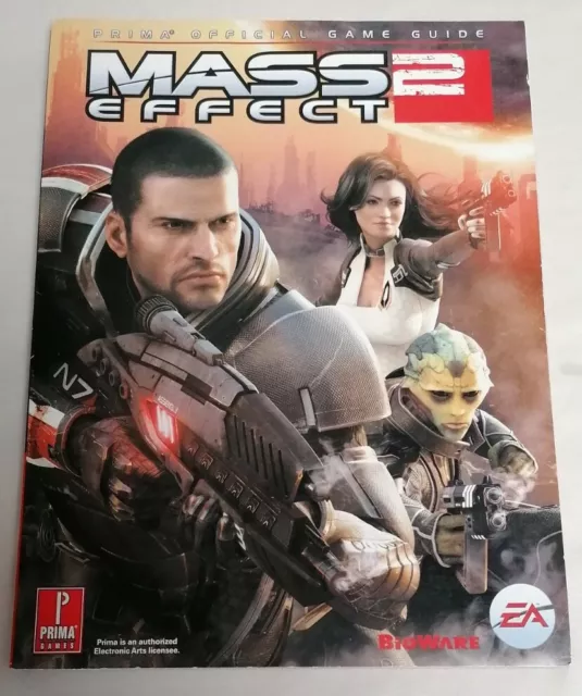 BOOK - Mass Effect 2 Prima Official Game Guide Book Paperback Ps3 Xbox 360 PC