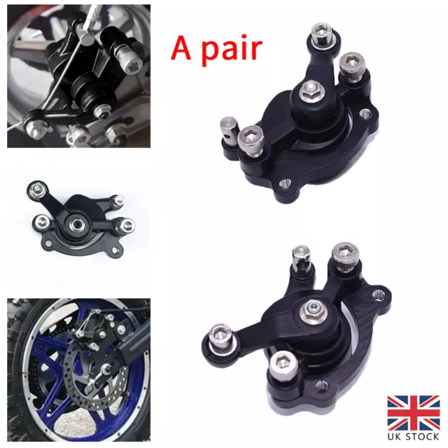 2x Mini Moto Dirt Pit front&rear Quad bike bicycle brake caliper For 47CC 49CC