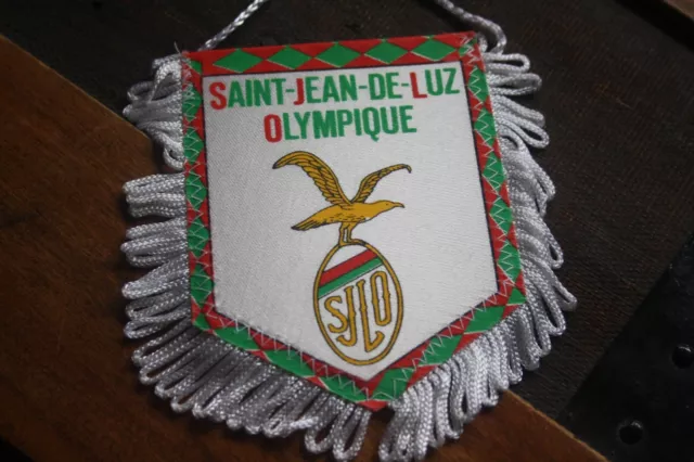 ancien petit FANION pennant wimpel )) SAINTJEAN DE LUZ OL. * FRANCE