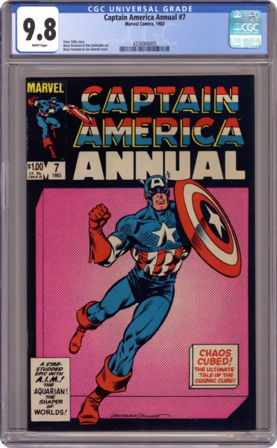 Captain America Annual #7 CGC 9.8 1983 4226006005