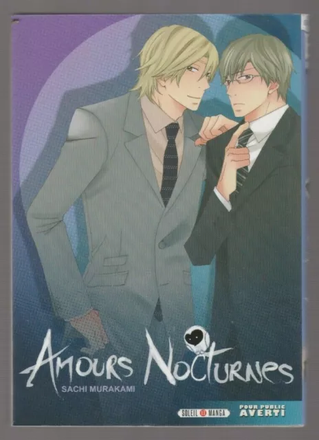 AMOURS NOCTURNES Sachi Marakami ONE SHOT Boy's love yaoi manga français