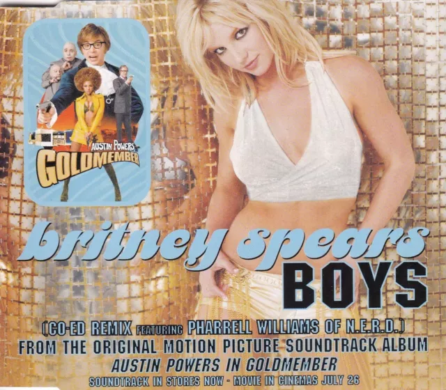 (CD1315) seltene UK CD SINGLE - Jungen von Britney Spears (CD, 2002)