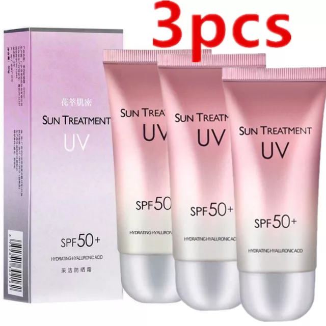 3X Sunscreen Cream Uv Isolation Spf50+, Sun Treatment Uv Spf 50 Korea☃