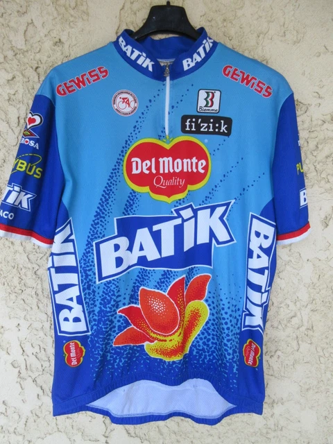 Maillot Cycliste Vintage ONCE LOOK 1997 - Etxe-Ondo Jalabert 5 - Taille XL