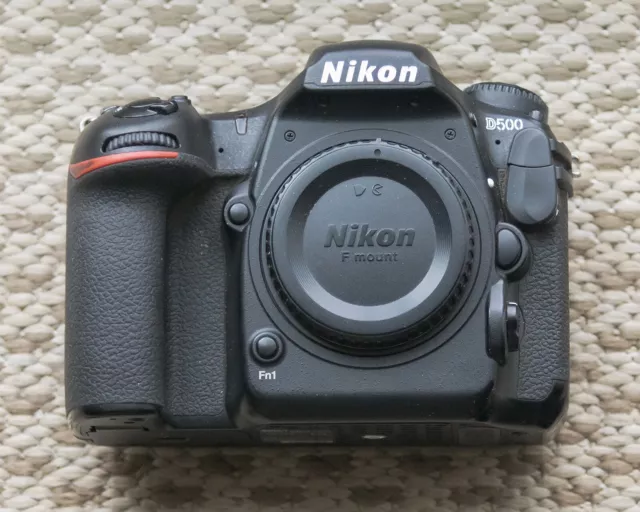 Nikon D500 20.9 MP Digital SLR Camera - Black (Body Only) *NOT WORKING*