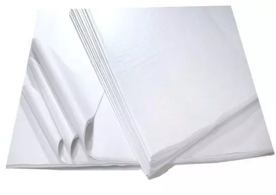 NEW TISSUE PAPER BULK REAM  440x660 - 1000 SHEETS - ACID FREE gift wrap  WHITE