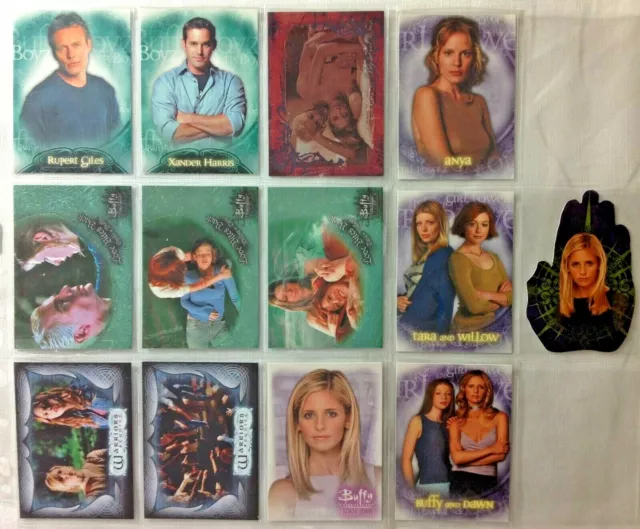 Buffy Btvs Various Chase Cards Season 4,5,6,7 - Inkworks