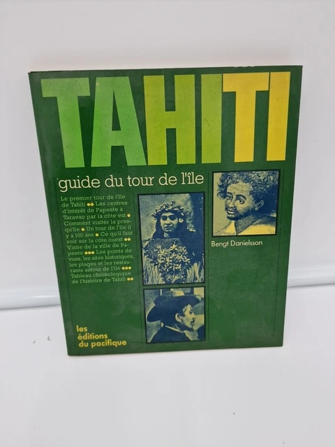 Livre Sur Tahiti Par Danielson – Bon état, Français