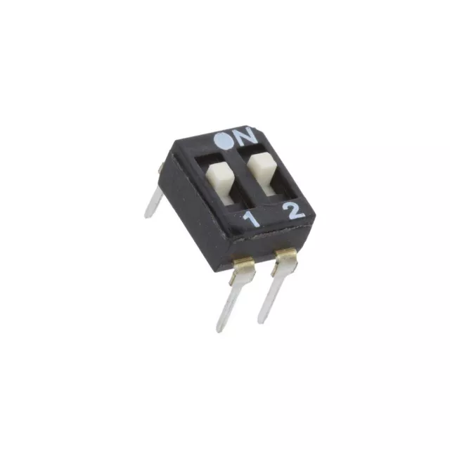 EAM102EZ Schalter: DIP-SWITCH Anzahl Sektionen: 2 OFF-ON 0,025A/24VDC ECE