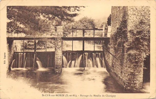 77-Saint Cyr Sur Morin-Barrage Du Moulin De Chavigny-N�T2412-E/0311